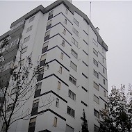 Pintura prédio Paço de Arcos